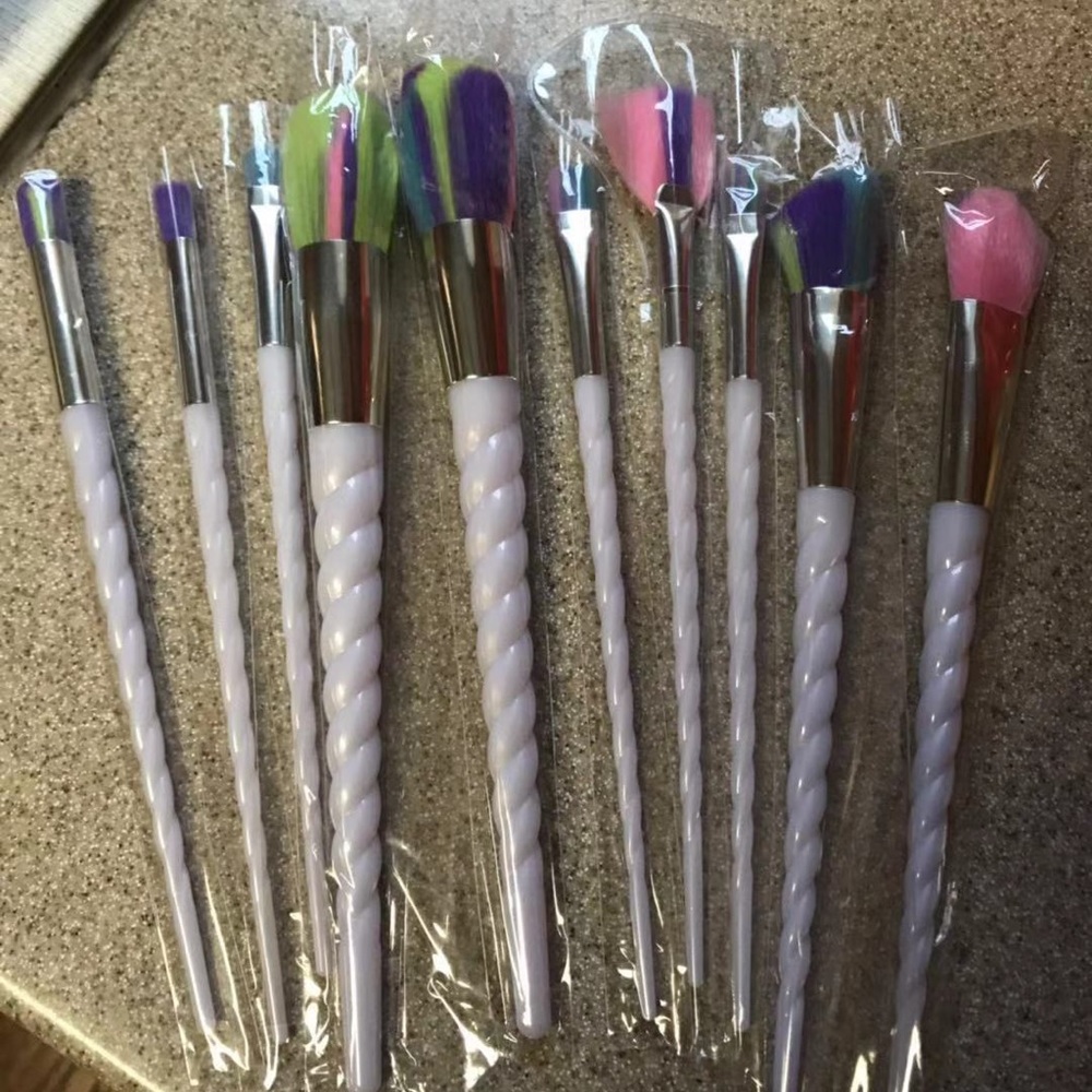 💕🌷new high quality 10pcs makeup brushes